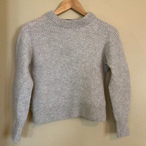 Everlane Alpaca Crew Neck Sweater in Almond